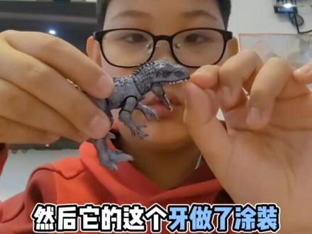 今天买了四小盒布鲁可,没想到第一个就有惊喜!#侏罗纪世界#布鲁可积木人#布鲁可自然集第2弹