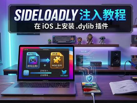 分析一下如何把我们写的差距导入到ipa里面#sideloadly #自签工具#逆向
