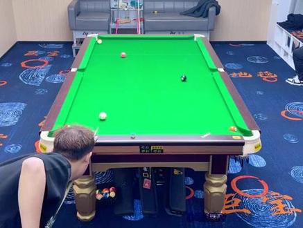 河南一杆争霸赛#秦利文 #台球🎱 #追分 #一杆清台 #617