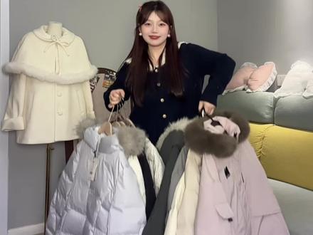 128斤分享8️⃣件过冬棉服羽绒服!微胖女生速来看~ #冬季实穿型衣服分享 #羽绒服穿起来 #棉服外套 #微胖穿搭 #微胖女装测评