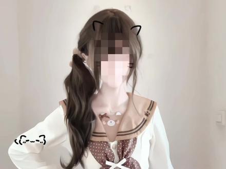 返场侧马尾ba~@椿樱纪原创jk #水手服 #卡点舞 #嘉桐摇