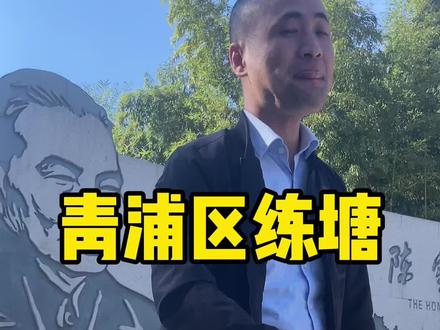 青浦练塘高铁站,上海通航基地,练塘的房子怎么样?#楼市 #同城热门 #上海新房 #上海二手房