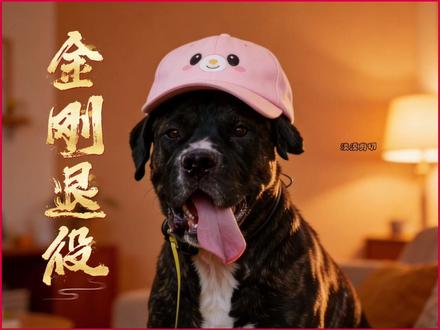 西北刀客汪汪队元老师傅级“金刚”宣布退役,接下来好好享受你的退役生活,纵有不舍 唯愿君安#西北刀客 #金刚 #头犬 #神奇动物在抖音 #护农狩猎队