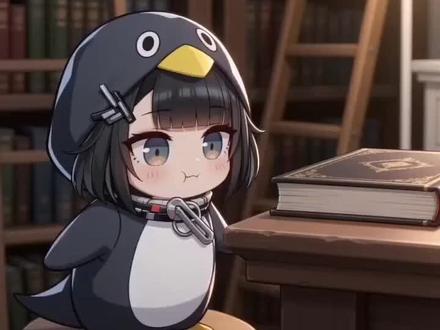 谁发明的这小东西。#终末地 #小企鹅 #管理员 #可爱 #治愈