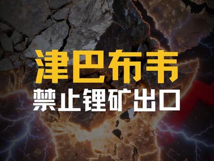 津巴布韦锂矿出口禁令 #津巴布韦 #锂矿 #全球供应链