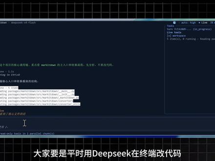 DeepSeek-TUI和Reasonix实测,推荐后者 #Deepseek #Agent #Codex #Ai