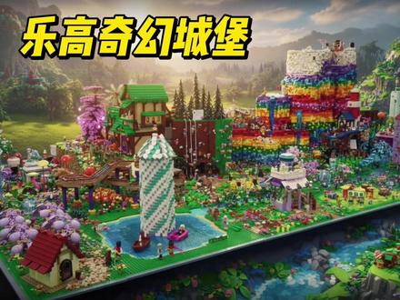 乐高奇幻城堡 #乐高 #乐高moc #乐高积木 #lego