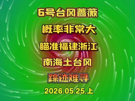 6号台风蔷薇生成概率非常大,福建浙江方向,南海土台风没戏! #台风蔷薇 #厄尔尼诺 #天气预报 #极端天气 #广东天气 @珀莱雅官方旗舰店 #珀莱雅帧帧皆好戏
