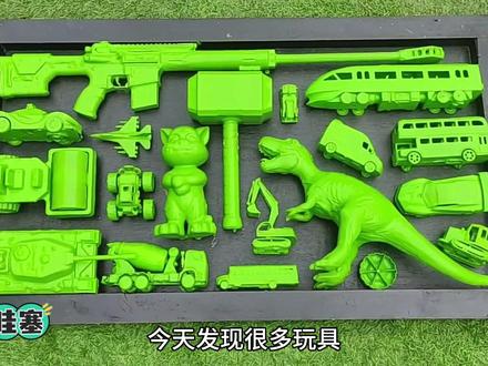 认识搅拌车、校车 #搅拌车玩具 #儿童玩具