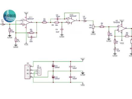 运放之皇NE5532做前级,TDA2030也能质的提升,超越LM1875很轻松 #NE5532制作高品质功放