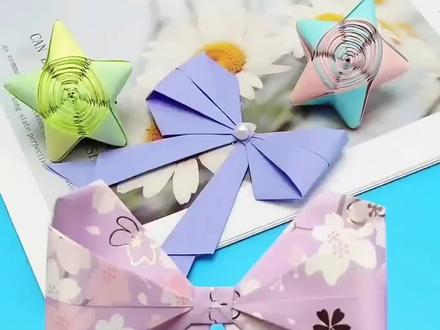 应宝宝们的要求,仙女棒上面的蝴蝶结折纸教程来了,你学会了吗#蝴蝶结 #折纸 #手工蝴蝶结 #蝴蝶结教程 #蝴蝶结折纸教程