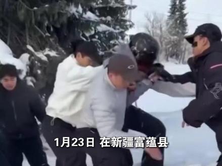 在可可托海咬伤游客的雪豹再“闯祸”,现已被捕获,择时放归