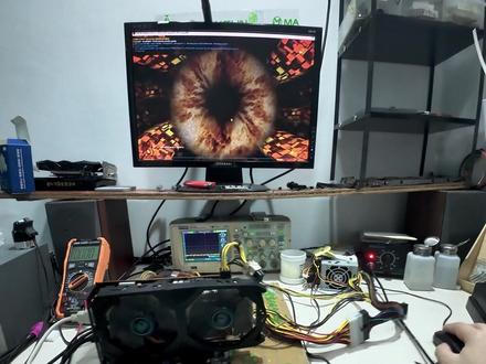 开机显卡风扇不转,阿修直接让他变成直升机 最近奇奇怪怪的品牌越来越多了,电脑妙手阿修第一视角带大家沉浸式体验电脑主板维修日常#维修#第一视角#手机维修#显卡维修 #主板短路