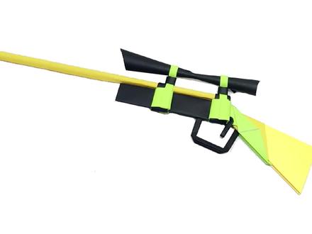 立体折纸之出神入化的狙击枪