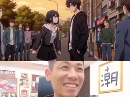 孔子与孟子有什么区别!#旭旭宝宝 #二次元 #动漫 #ai #动漫推荐