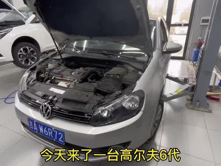 #高尔夫6 加装#187b安装教程 ,实现手机互联、倒车影像