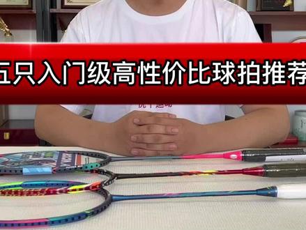 少走弯路 赶紧码住!五只入门级高性价比球拍推荐#羽毛球拍 #优个运动#热门🔥