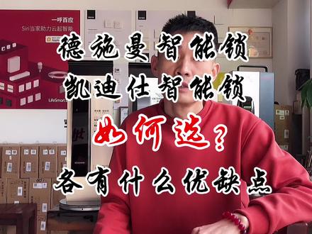 #德施曼智能锁和凯迪仕智能锁,怎么选?各有什么优缺点?