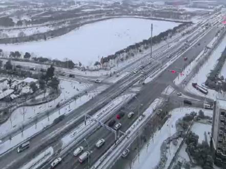 合肥下雪了,又是一年好光景 #红歌经典