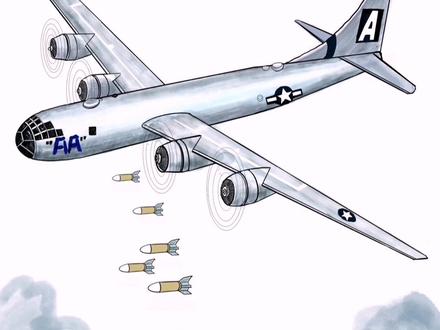 #创作灵感 #画飞机教程#画B29轰炸机#画战斗机教程