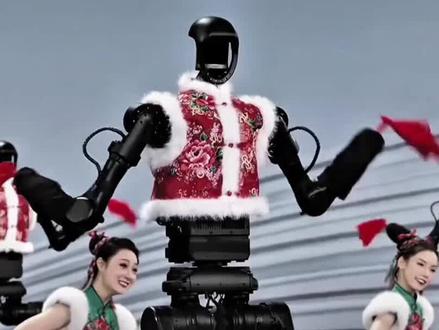 人形机器人惊艳春晚,既展示科技与艺术的完美结合#短视频