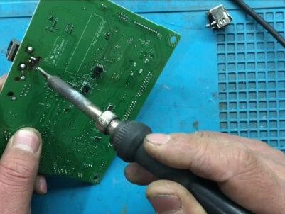 #打印机维修 联想M7400 pro 能复印不能打印维修
