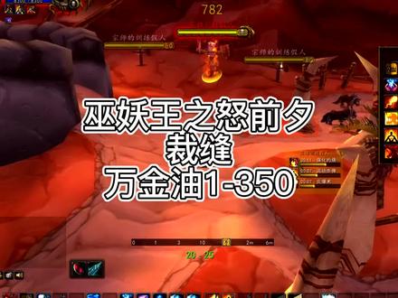 巫妖王之怒前夕裁缝万金油1-350 #魔兽世界怀旧服 #巫妖王之怒 #我们比你们多一个世界