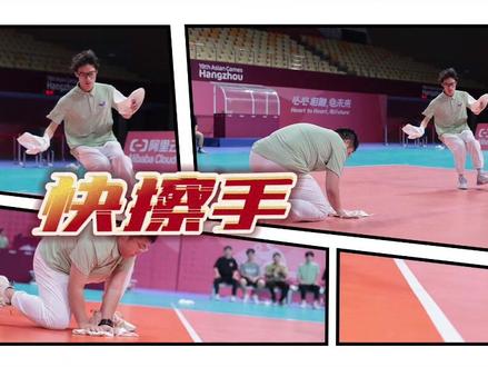 中国轻纺城体育中心体育馆将于9月19日迎来#杭州亚运会 #男子排球 首场比赛,来自浙江工业大学之江学院的志愿者们整装待发,准备就绪!(来源:中国轻纺城体育中心体育馆、柯桥区融媒体中心)#我为亚运打call