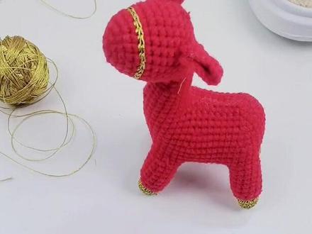 天使小马教程-2#手工编织零基础教学 #针线活朋友们你们看看我的手艺到家了没有