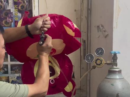 氦气和氢气比较#氢气球 #氦气球 #科学实验