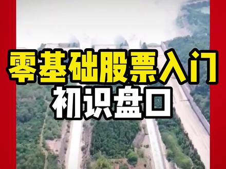 #零基础学习股票 初识看盘界面的盘口
