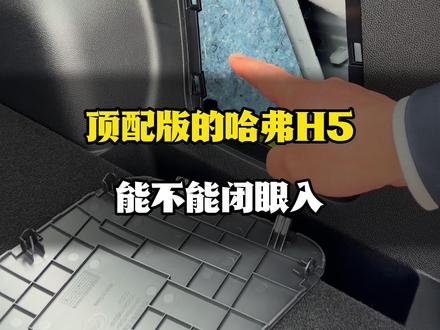 白色顶配哈弗H5看看有哪些配置 #与弗同行 #25款新哈弗H5