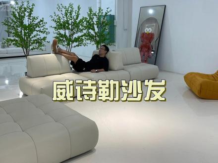 威诗勒沙发年轻人的最爱,就算你做到高端也是价格亲民,不输原版 #威诗勒沙发