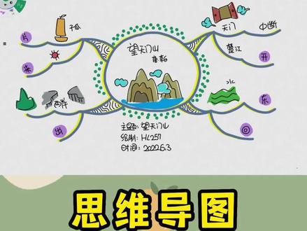 李白看山写山,遇水写水,这次的天门山也是一绝📷
一分钟用导图画出《望天门山》,谁去过这个地方能不能和我说说~#思维导图 #小学生必背古诗 #望天门山 #萌知计划 @抖音青少年