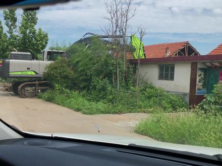 再见了卓格庄!拆迁开始了!