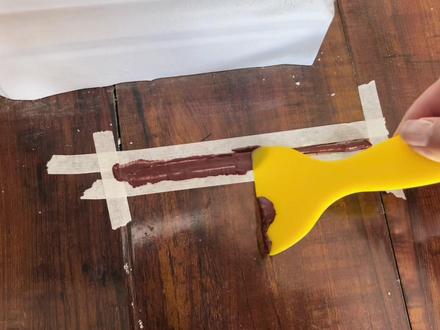 木地板开缝了怎么办?盘它!#出租房改造 #木地板开缝 #自己装修 #昆明租房