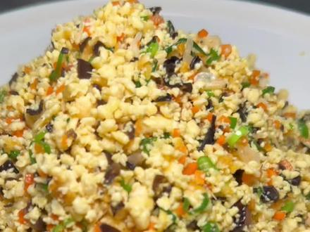 又简单又好吃的豆腐做法鸡刨豆腐#美食#热门