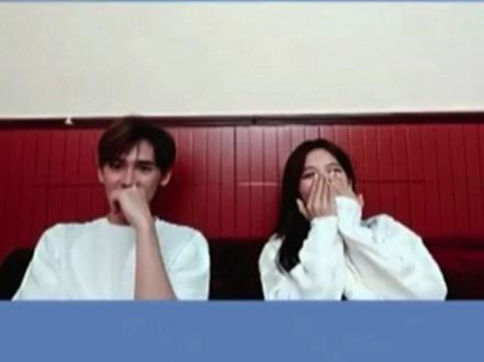 (愉阳)就这个狐祎阳,夯爆了,结婚照都整上了 让我们感谢白耀老师,狐祎阳说脱就脱啊#愉阳 #怦然心动20岁 #张照愉 #胡祎阳