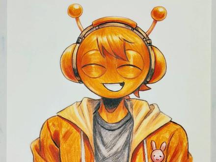 #溜溜我家oc #动漫手绘 #画个头像 #二次元 #节奏盒子 这个奥伦Oren拟人也太帅气了吧!