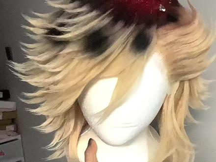 做完变舍利子了#童磨 #鬼灭之刃 #假发 #毛娘 #假发造型