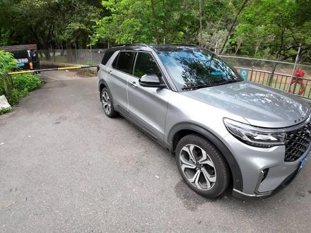 第一视角驾驶2023款长安福特探险者