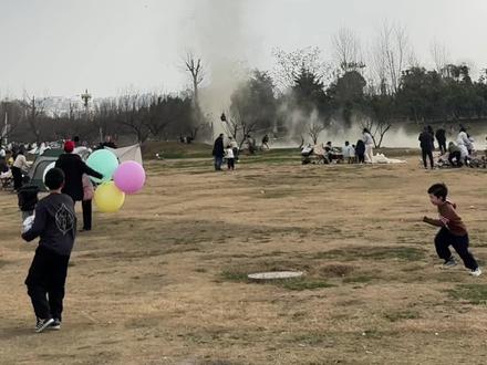 我是来嗮太阳的,居然还有意外惊喜!#非遗博览园 #龙卷风🌪️