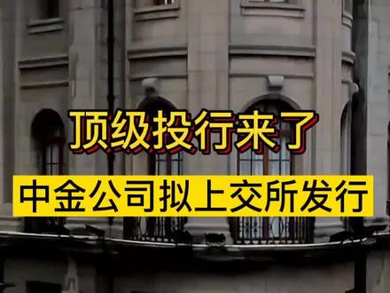 “顶级投行”中金公司招股书里的关键数字 #股民 #股票 #牛市来了吗 @抖音财经