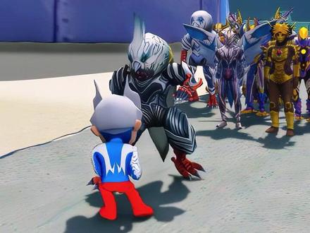 小赛罗带领小奥特曼救人 #二次元 #奥特曼 #奥特曼儿童动画片