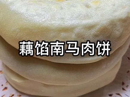 弟媳提着一大袋池塘刚挖的藕让我做这个南马肉饼,皮薄馅多,一致都说太好吃了#传统美食 #妈妈的厨房新宠#海氏HM510料理和面机