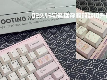 关于键盘我已失去力气~#takav2 #02国家队 #客制化键盘 #满改wooting #粉色系键盘