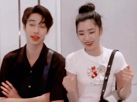 这俩剧外真的很难让人不磕CP#dew #泰版流星花园 #花泽类 #tu #杉菜