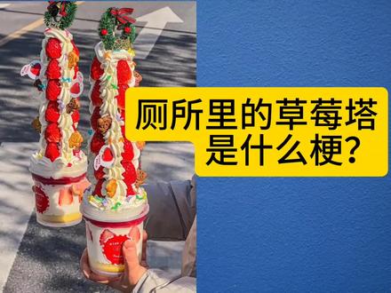 厕所里的草莓塔是什么梗?
#网络热梗 #热梗 #梗百科 #梗