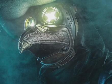 #瘟疫医生 #鸟嘴口罩 #赛博朋克 那些闻所未闻的面具上色过程揭秘,别问,问就是没有@DOU+小助手 @抖音小助手