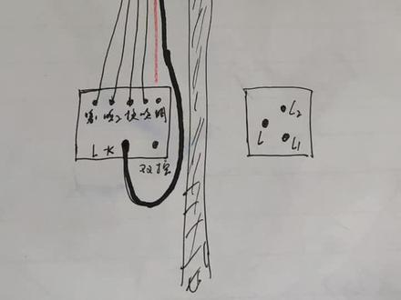 #家电维修 浴霸照明双控线怎么接?看懂这个图,所有的问题都解决了。#维修小技巧